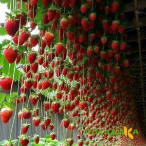 Клубника ампельная Анастасия купить по цене от 370р. в интернет-магазине «Посадика» с доставкой почтой в в Инзае и по всей России – [изображение №1].